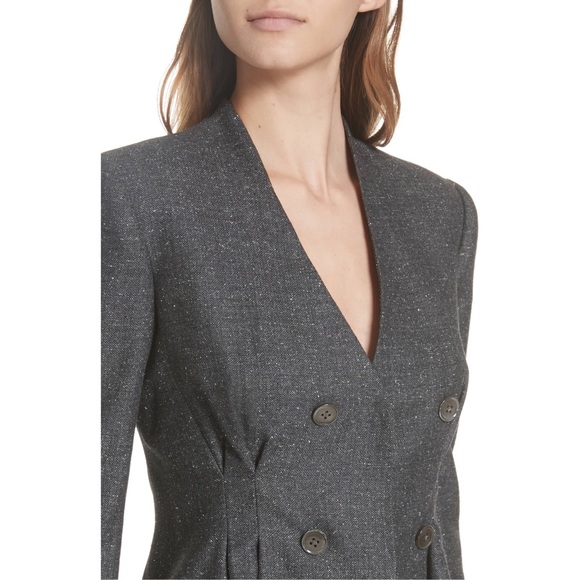 Rebecca Taylor Herringbone Jacket Size 6 - Picture 2 of 4